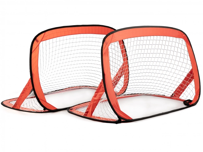 Voetbaldoelen, set voor twee voetbaldoelen met een diameter van 110 cm