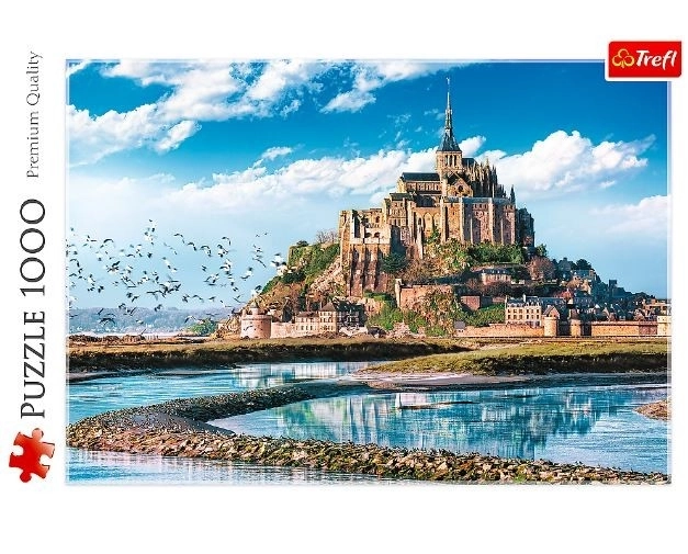 Puzzel 1000 stukken Mont Saint-Michel Frankrijk