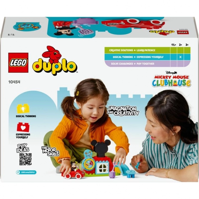LEGO DUPLO 10454 Mickey's Clubhuis en Auto