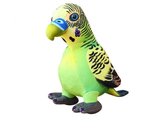 Pluchen Papegaai Groen 20 cm