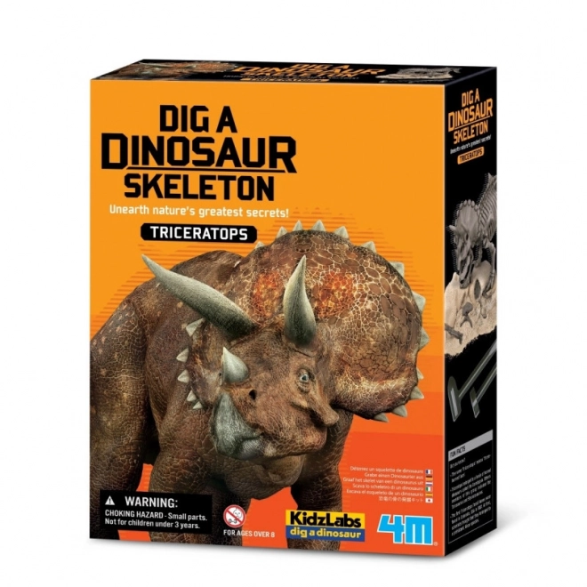 Wetenschappelijke opgravingsset - Triceratops