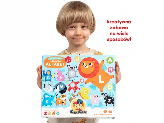 CzuCzu grote puzzel met gat Alfabet