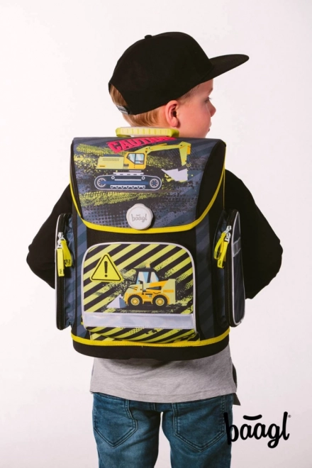 BAAGL SET 3 Ergo Bagr: boekentas, etui, zak