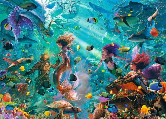 Puzzel 9000 stukjes Magische onderwaterwereld