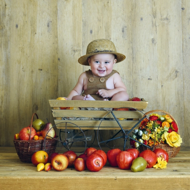 Notitiekalender Babies – Věra Zlevorová 2025, 30 × 30 cm