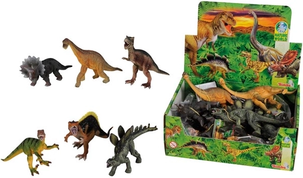 Dinosaurussenfiguur 14–16 cm, 6 soorten