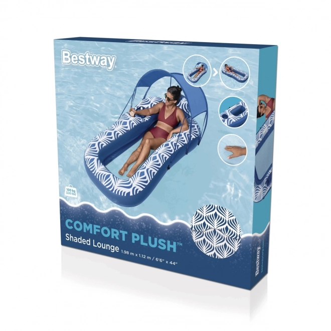 Matras BESTWAY met gaasbodem en overkapping