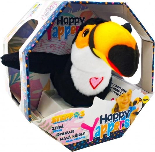 Steppos Happy Yappers toekan – interactieve pratende vogel voor om de pols