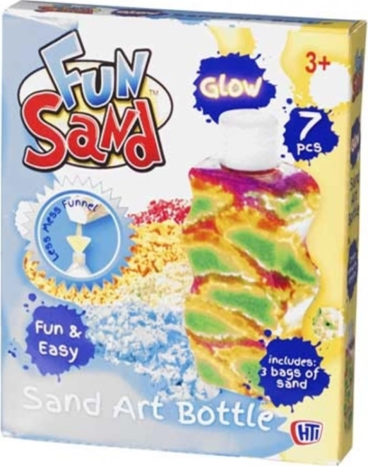 Zandkunst in fles Fun Sand