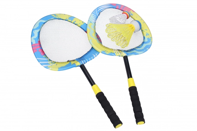 Kleurrijke badminton