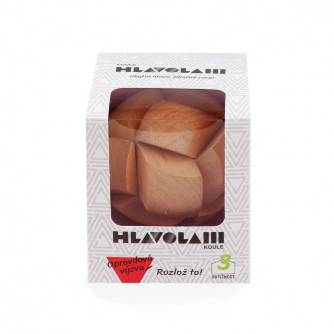 Houten puzzel – Bol