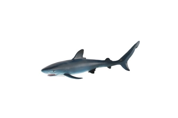 Blauwe haai plastic speelgoed 15 cm in zak