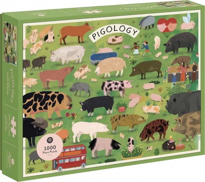 Puzzel Pigologie 1000 stukjes van Chronicle Books