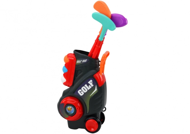 Mini golfset voor kinderen Trolley