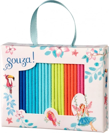 Souza! Cadeauset - Haarelastiekjes voor Kinderen, 24 stuks