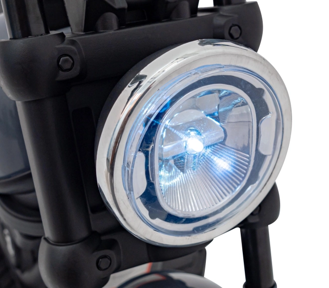 Motor Chopper SNELLER – Grijs