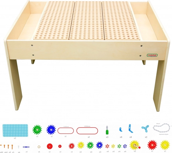 Complete set overbrengingen en gereedschap voor STEM-leren