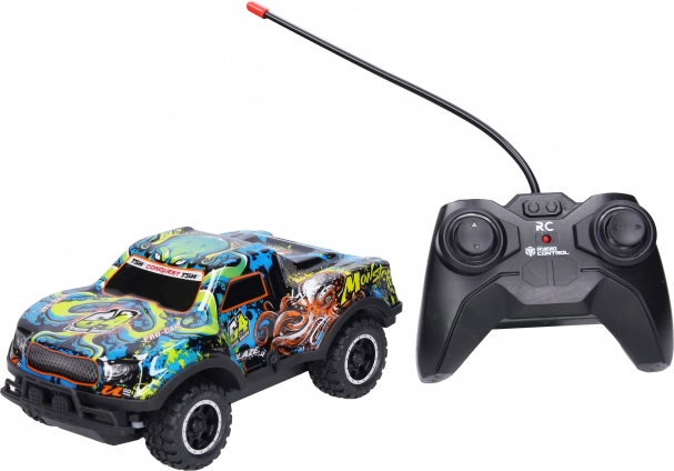 RC terreinwagen met afstandsbediening 17 cm