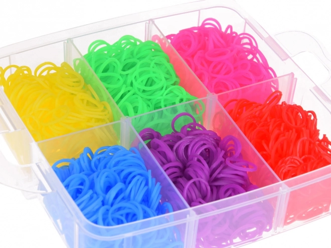 Set van magische elastiekjes voor het maken van armbanden