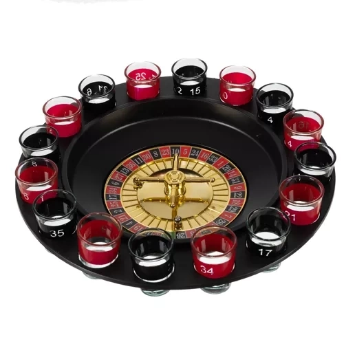 Party roulette + glaasjes