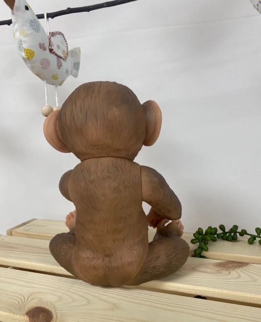 Guca 993 REBORN OPIĆKA - realistische aap baby met volledig vinyllichaam - 32 cm