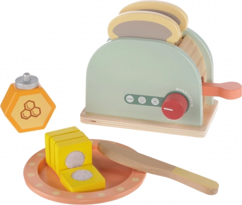 Houten toasters set, Hout
