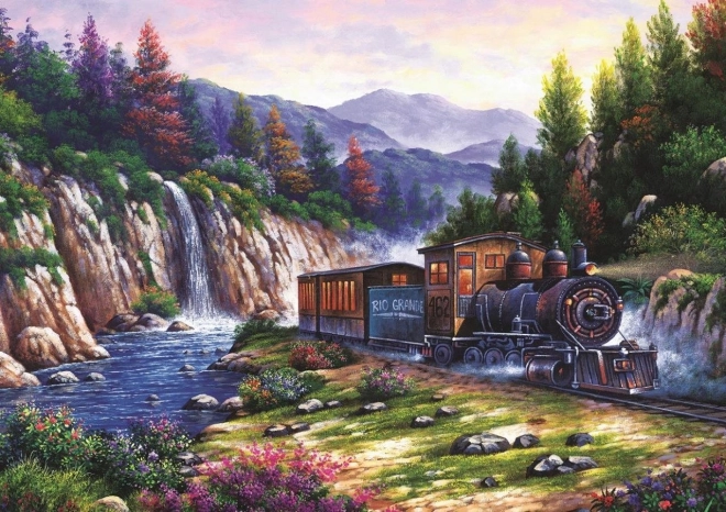 Puzzel treinreizen 1000 stukjes ART PUZZLE