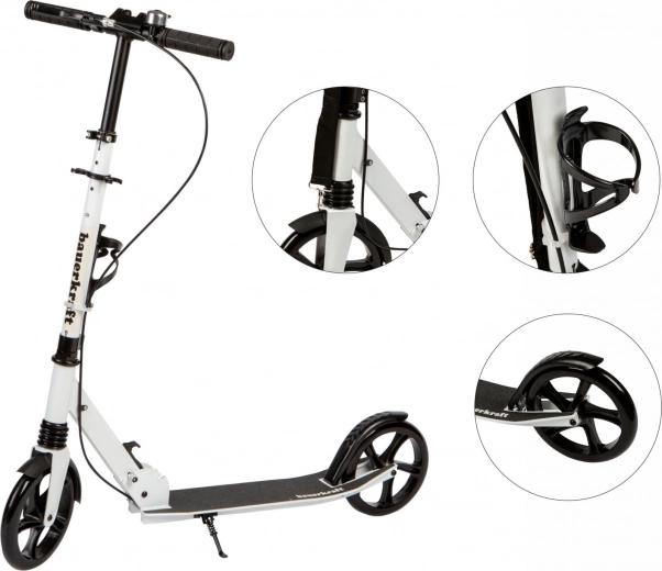 Soepel rijgedrag dankzij grote wielen en vering