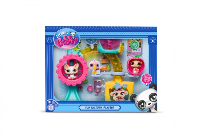 Littlest Pet Shop Leuke Fabriek met 2 figuren