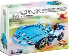 Metalen bouwset raceauto 208 stuks