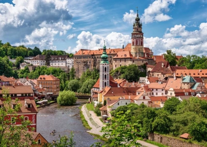 Puzzel Český Krumlov 1000 stukjes