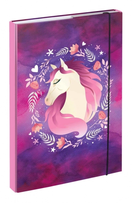 BAAGL Mappen voor schoolschrift A4 Paard