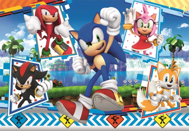 Puzzel Sonic 24 stuks Maxi voor kinderen