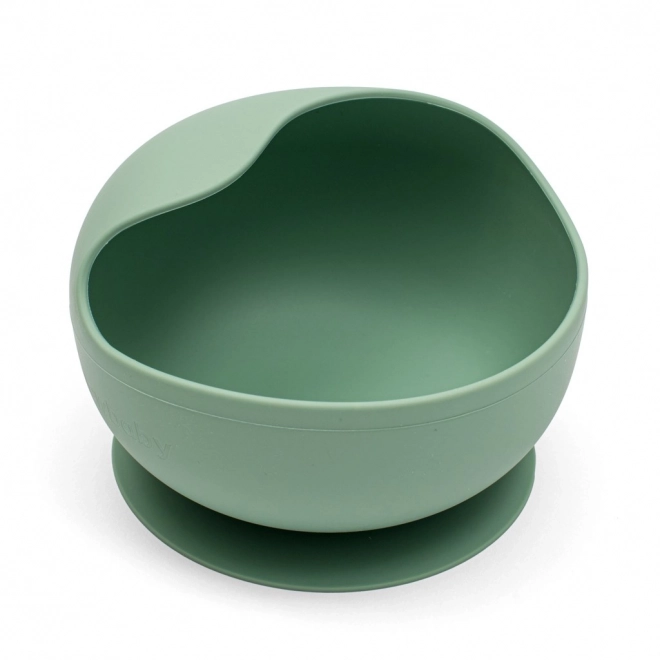Siliconen kom met zuignap groen New Baby