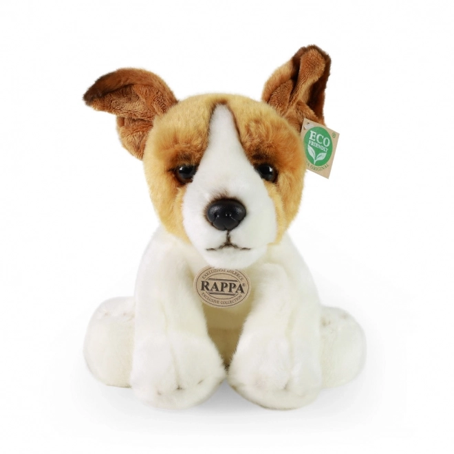 Pluchen hond jack russell terriër zittend 30 cm ECO-VRIENDELIJK