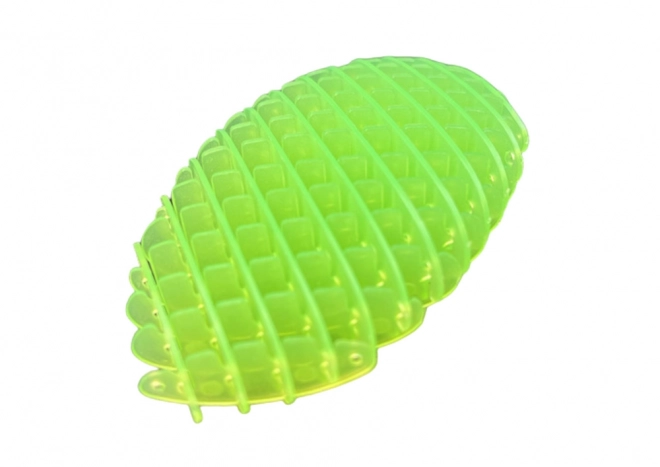 Groene Fidget Antistress flexibele sensorisch speelgoed 5 cm
