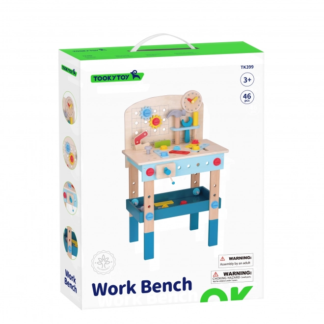 Houten werkbank Tooky Toy