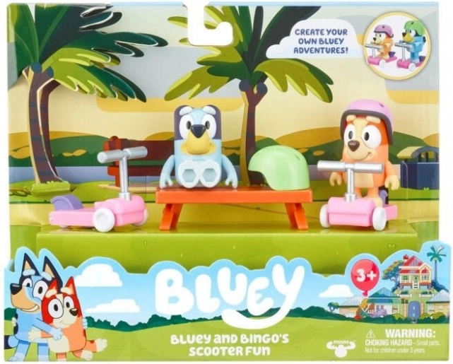 Bluey - Ritje op de step