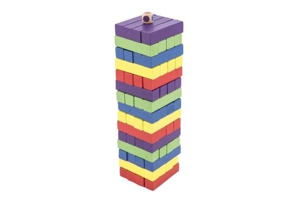 Houten stapeltoren spel
