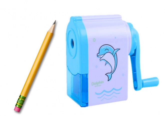 Slijper met zwengel Dolphin Blauw