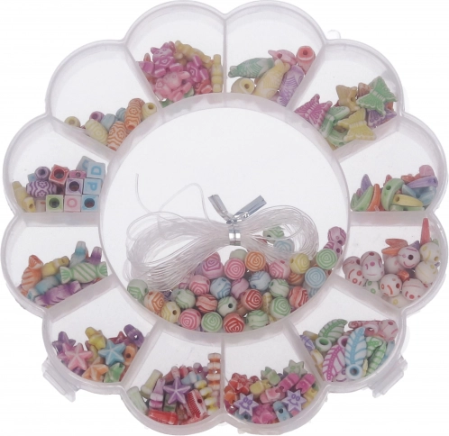 Set kralen 80 g – bloem