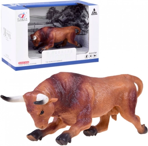 Figurine Bruine Stier Serie Dieren Boerderij
