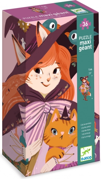 Groot Puzzel Heks Lily van Djeco