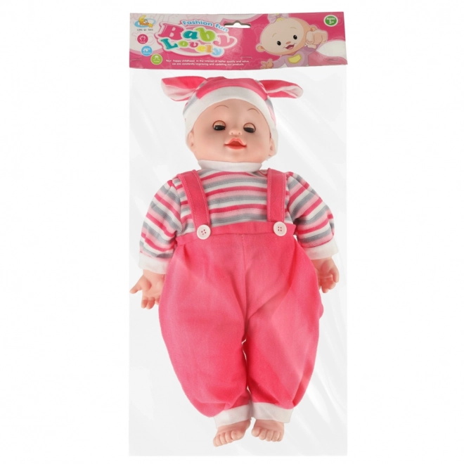 Babypop met geluid - meisje