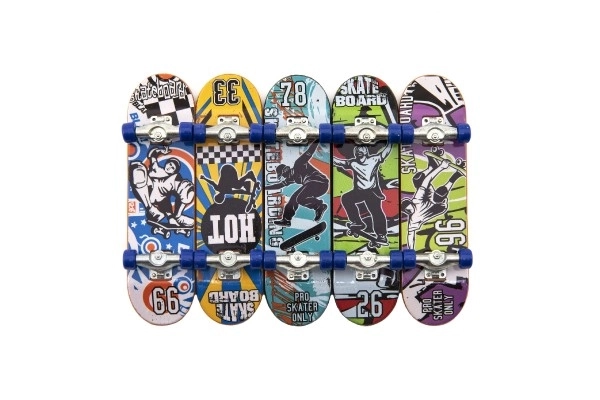 Schroevendraaier vinger skatebord met accessoires - 9 cm
