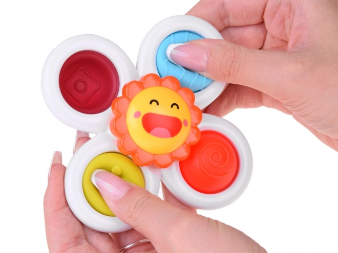 Senzoe Fidget Spinner met zuignap 3 Stuks