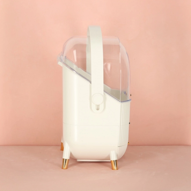 witte cosmetica-organizer met lades