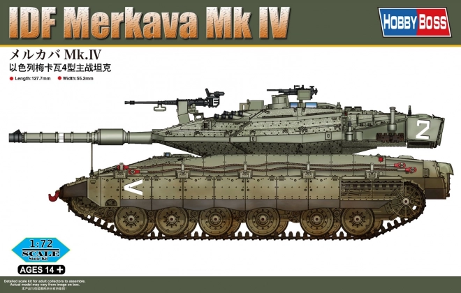 Model Israëlische tank Merkava Mk IV