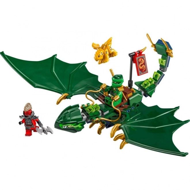 Lego Ninjago groene bosdraak van Lloyd