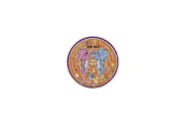 Doolhofpuzzel met bal plastic 7cm